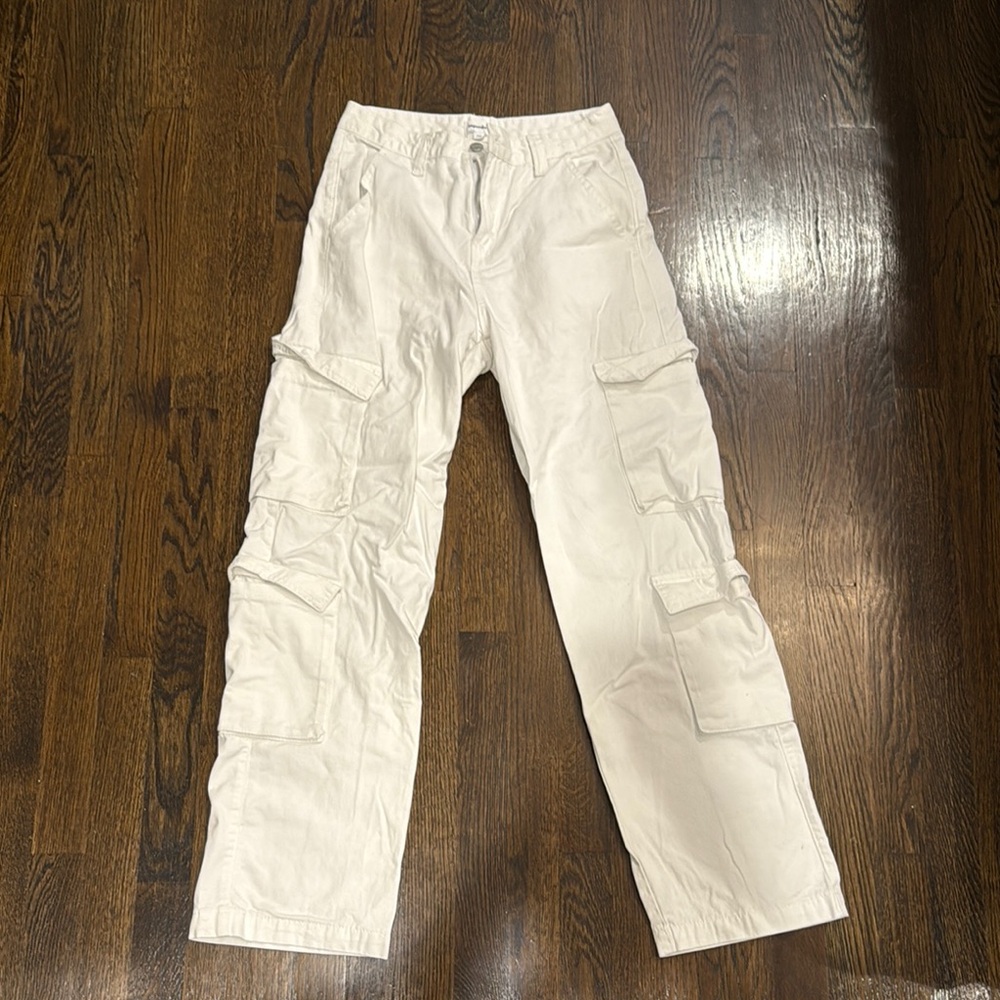 Superdown‎ white  Cargo Pants